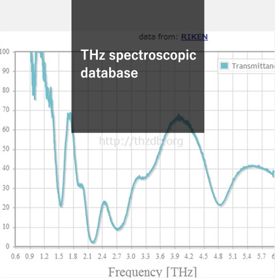 THz spectroscopic database